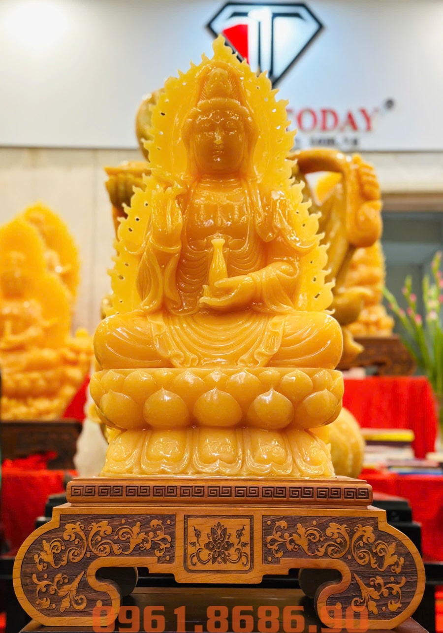 Tượng Phật Ngọc Quan Âm Bồ Tát